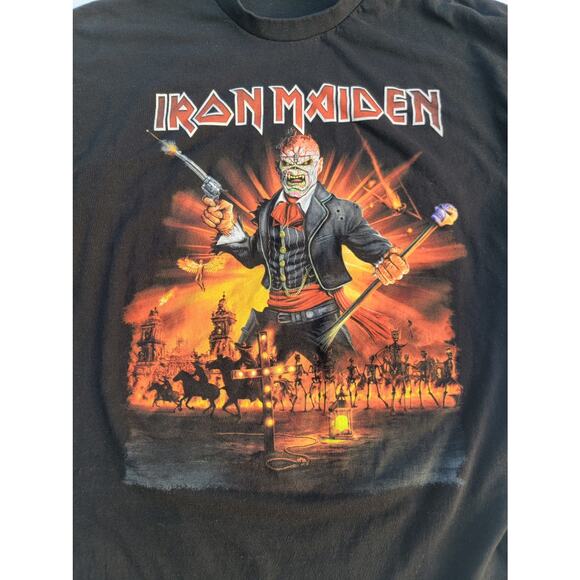 Iron Maiden Legacy Of The Beast Concert T-shirt Size Large - Picture 3 of 4